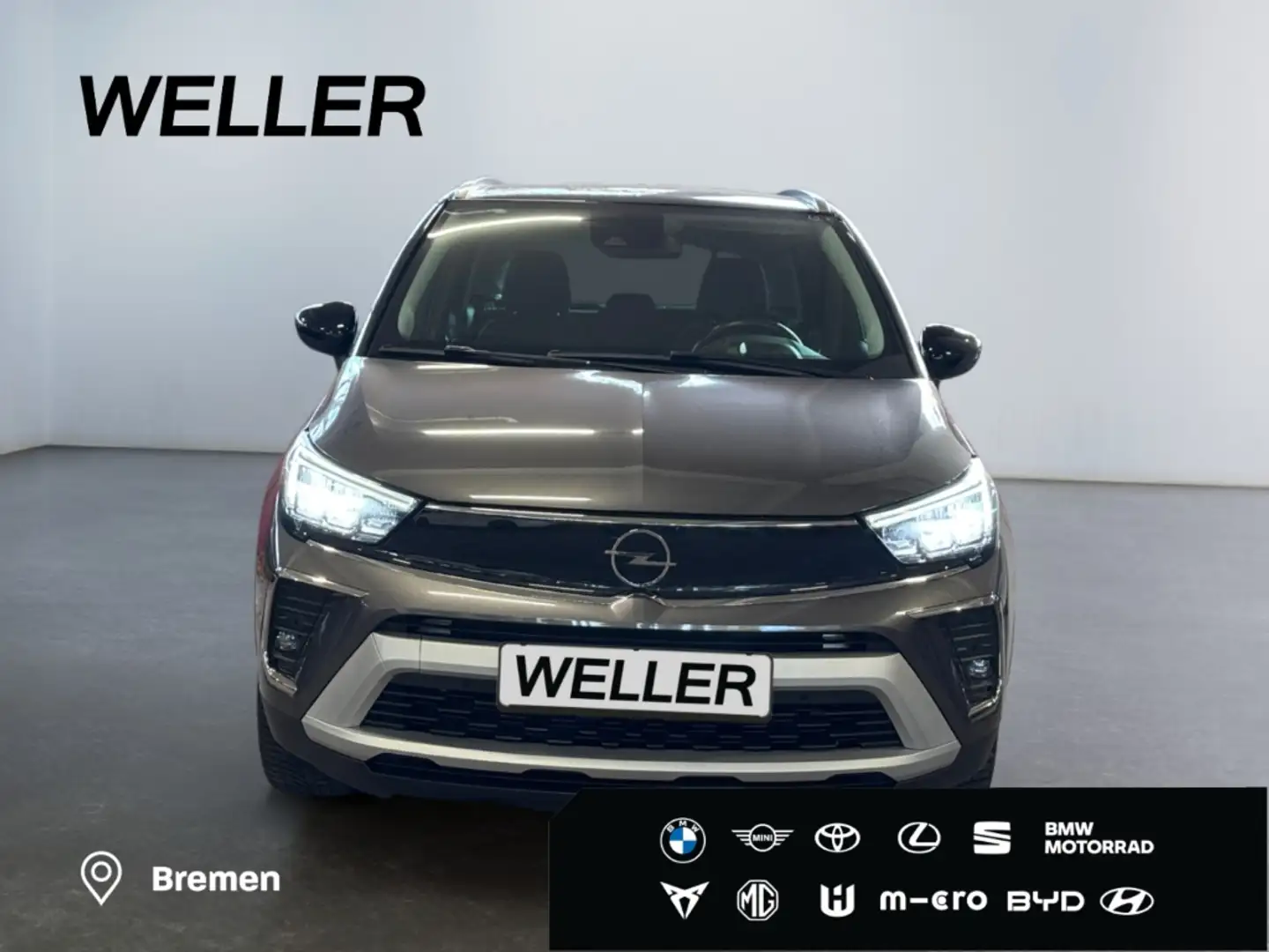 Opel Crossland 1.2 Ultimate *LED*Alcantara*HUD*Kamera* Grau - 2