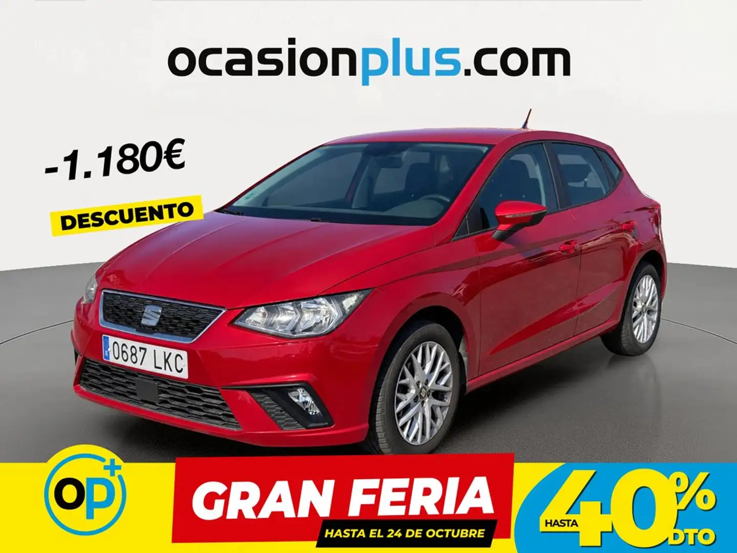 SEAT Ibiza 1.0 TSI S&S Style 95 Rojo - 1