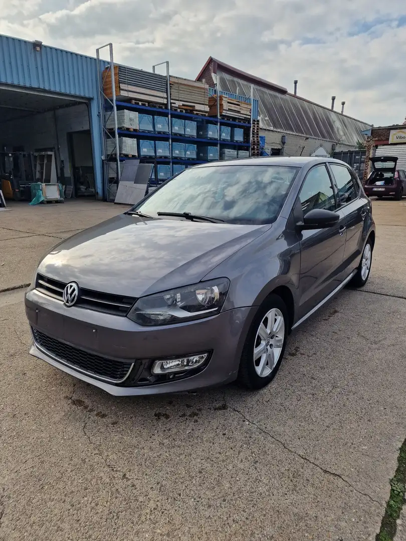 Volkswagen Polo 1.6 CR TDi Comfortline DPF // Lire description Gris - 1