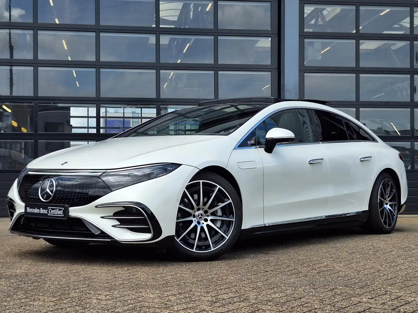 Mercedes-Benz EQS 450+ AMG Line 108 kWh | Panoramadak | Trekhaak | B Wit - 2