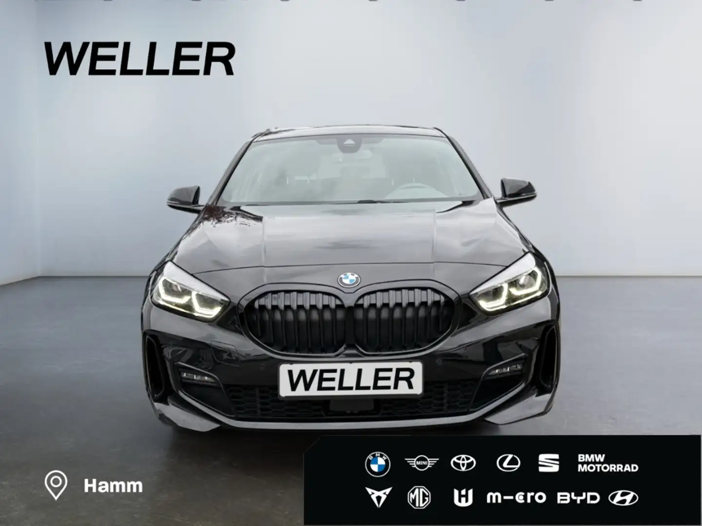 BMW 120 d M Sport *LED*Pano*el Heck*CAM*SHZ*CarPlay* Schwarz - 2