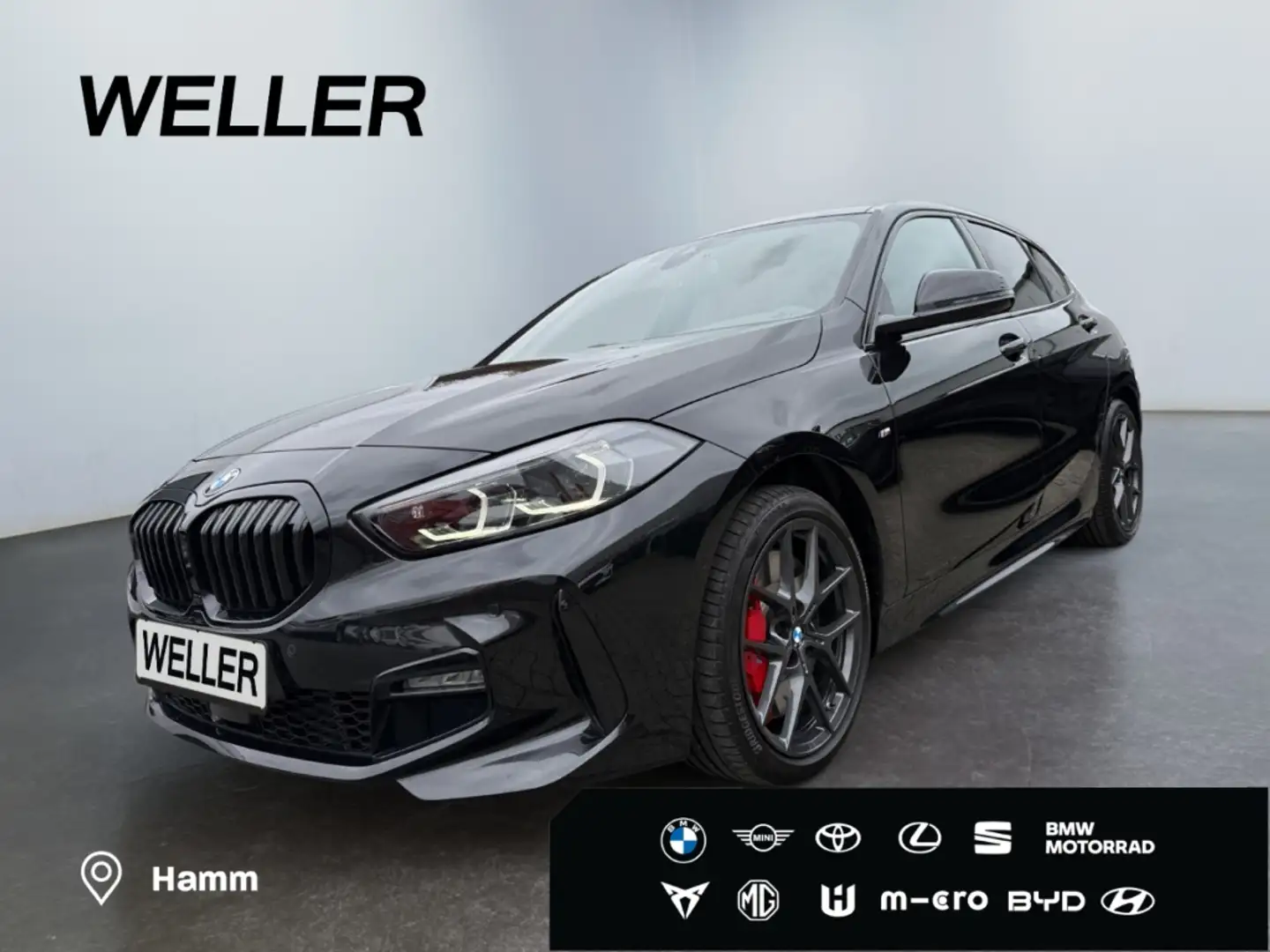BMW 120 d M Sport *LED*Pano*el Heck*CAM*SHZ*CarPlay* Schwarz - 1