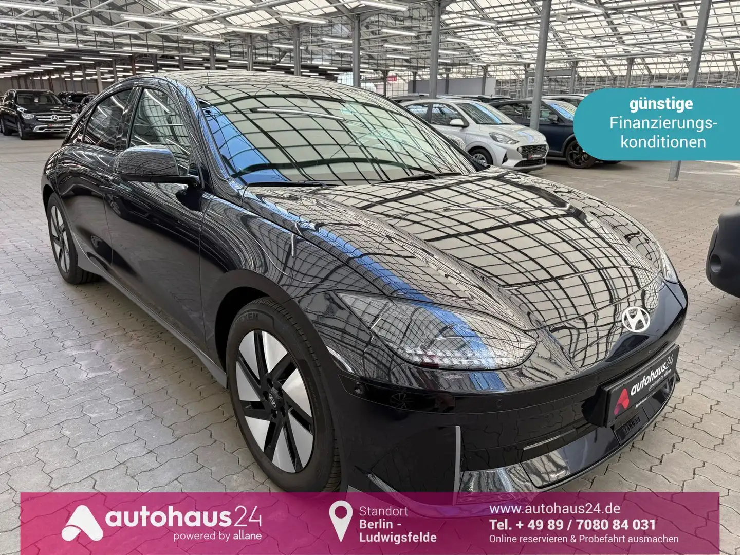 Hyundai IONIQ 6 Uniq  77,4 kWh|ACC|BOSE|Navi Blauw - 1