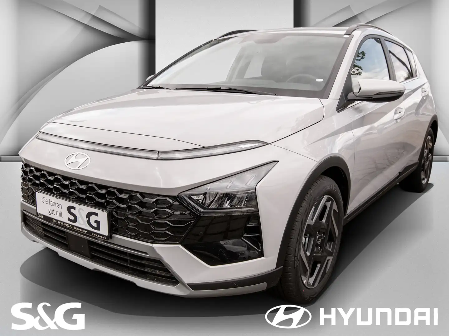 Hyundai BAYON LED+CARPLAY+DAB+NAVI+PDC+SOF. VERFÜGBAR Gris - 1