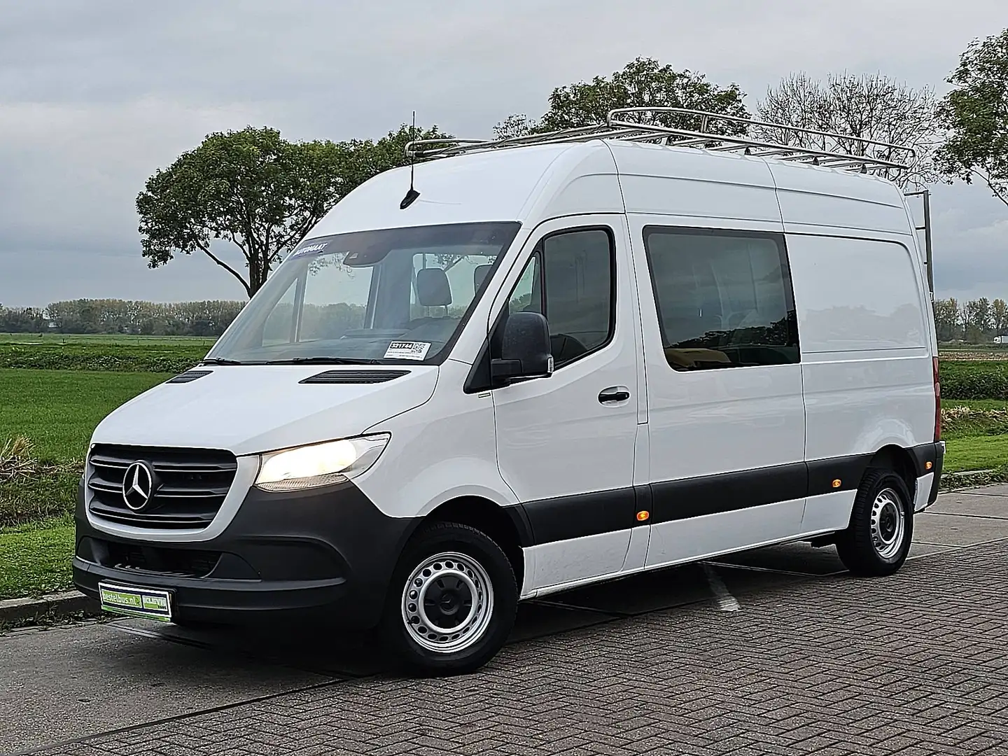 Mercedes-Benz Sprinter 211 L2H2 Dubbel Cabine! Blanc - 2