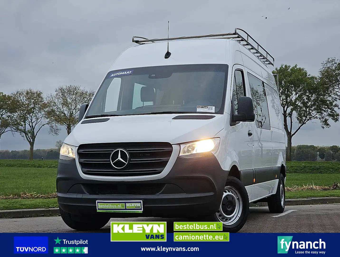 Mercedes-Benz Sprinter 211 L2H2 Dubbel Cabine! Blanc - 1
