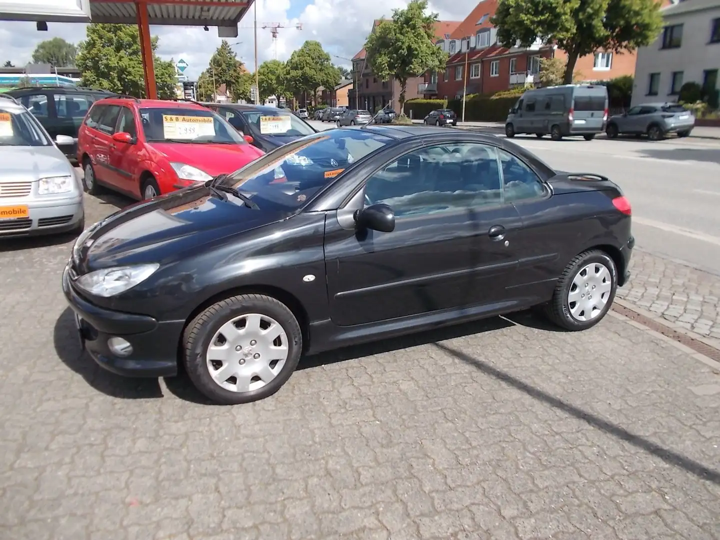 Peugeot 206 Cabriolet CC Filou TÜV NEU Zwart - 2
