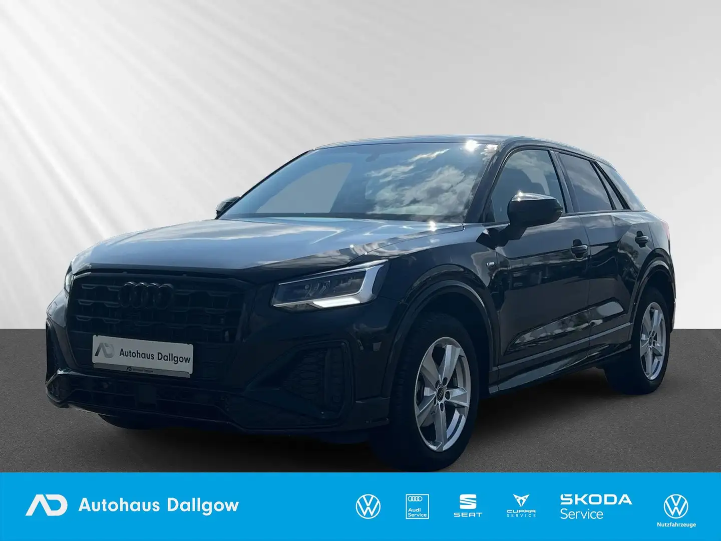 Audi Q2 S line 35TFSI 150 PS S tronic LED+PDC+Climatr Noir - 1