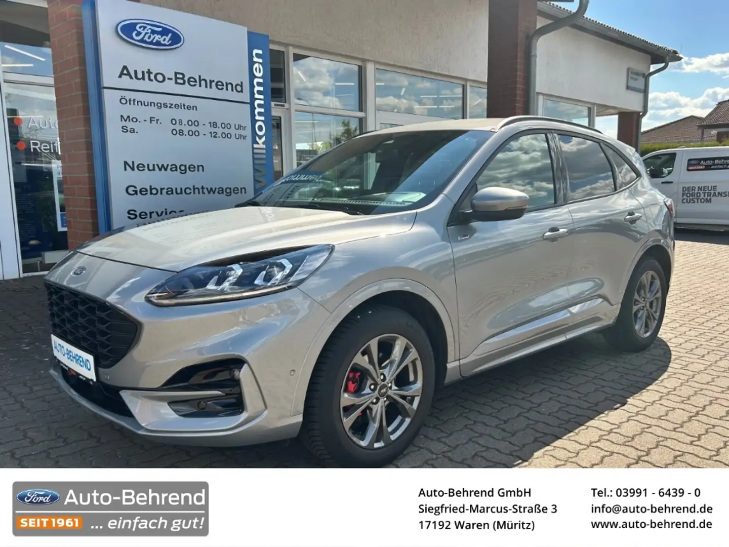 Ford Kuga ST-Line X 2,0 Automatik Allrad Navi Kamera Plateado - 1