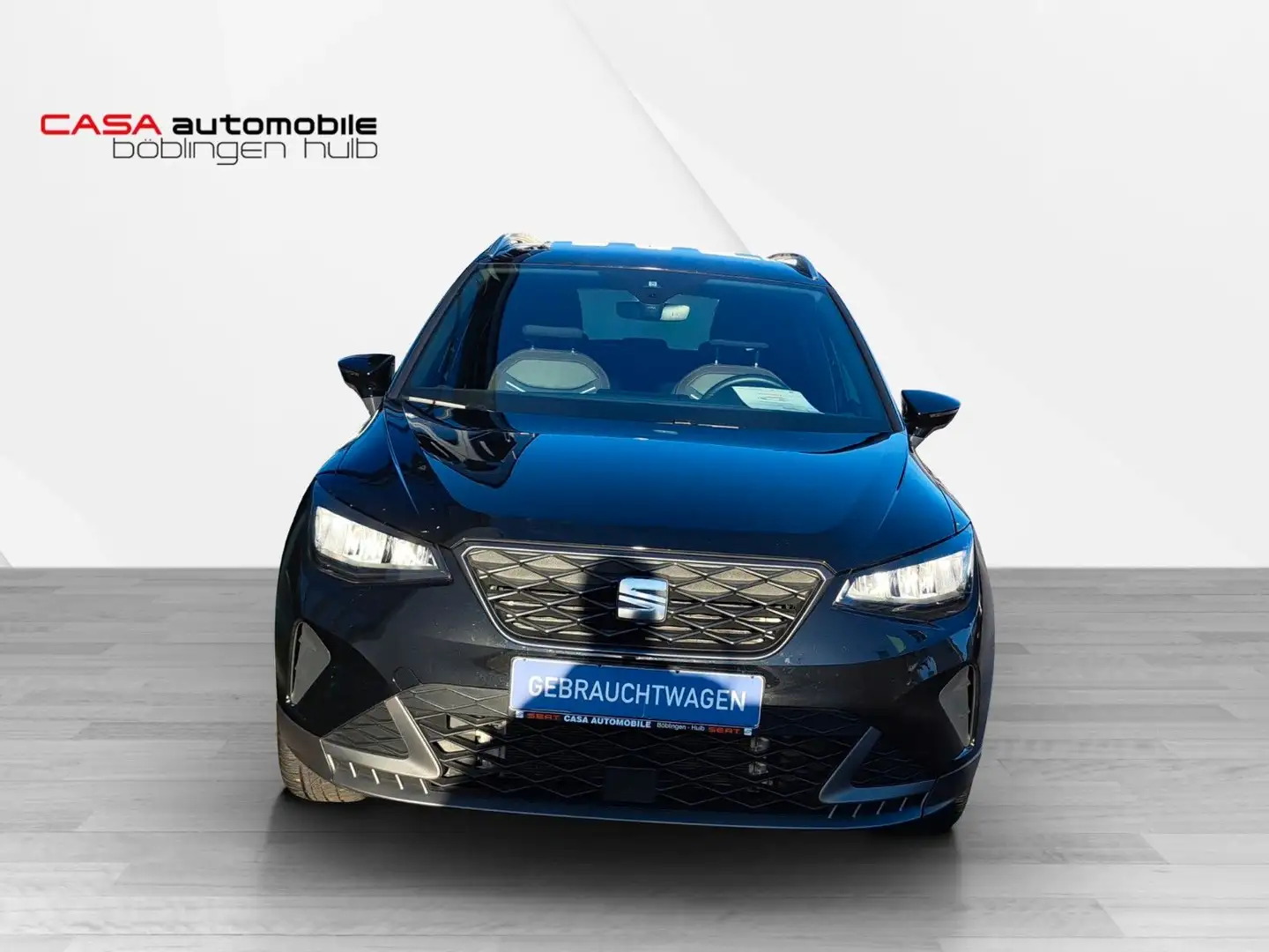 SEAT Arona FR 1.0 TSI Klima Navi SHZ PDC Schwarz - 2