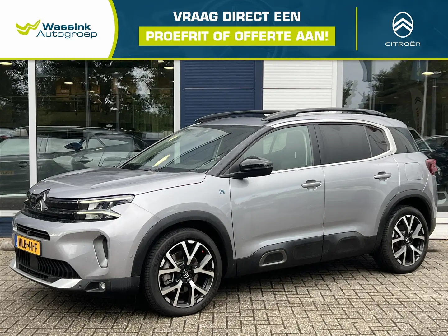 Citroen C5 Aircross 1.6 Hybrid 180pk EAT8 Business Plus | Panoramisch Grijs - 1