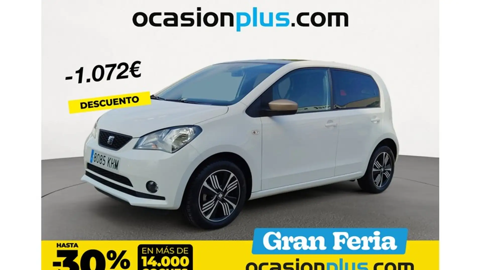 SEAT Mii 1.0 Style Aut. 75 Blanco - 1