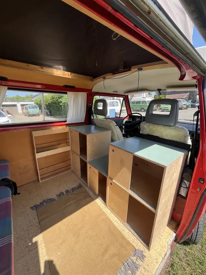 Volkswagen T3 VW T3 Transporter Westfalia Schlafdach Camping BJ, foto 6