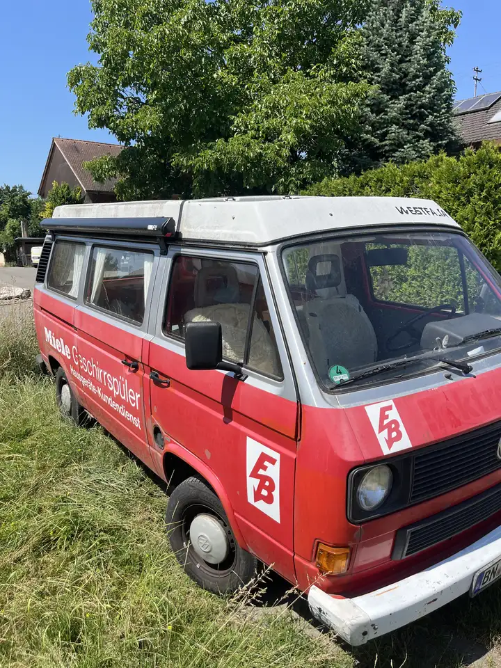 Volkswagen T3 VW T3 Transporter Westfalia Schlafdach Camping BJ, foto 4