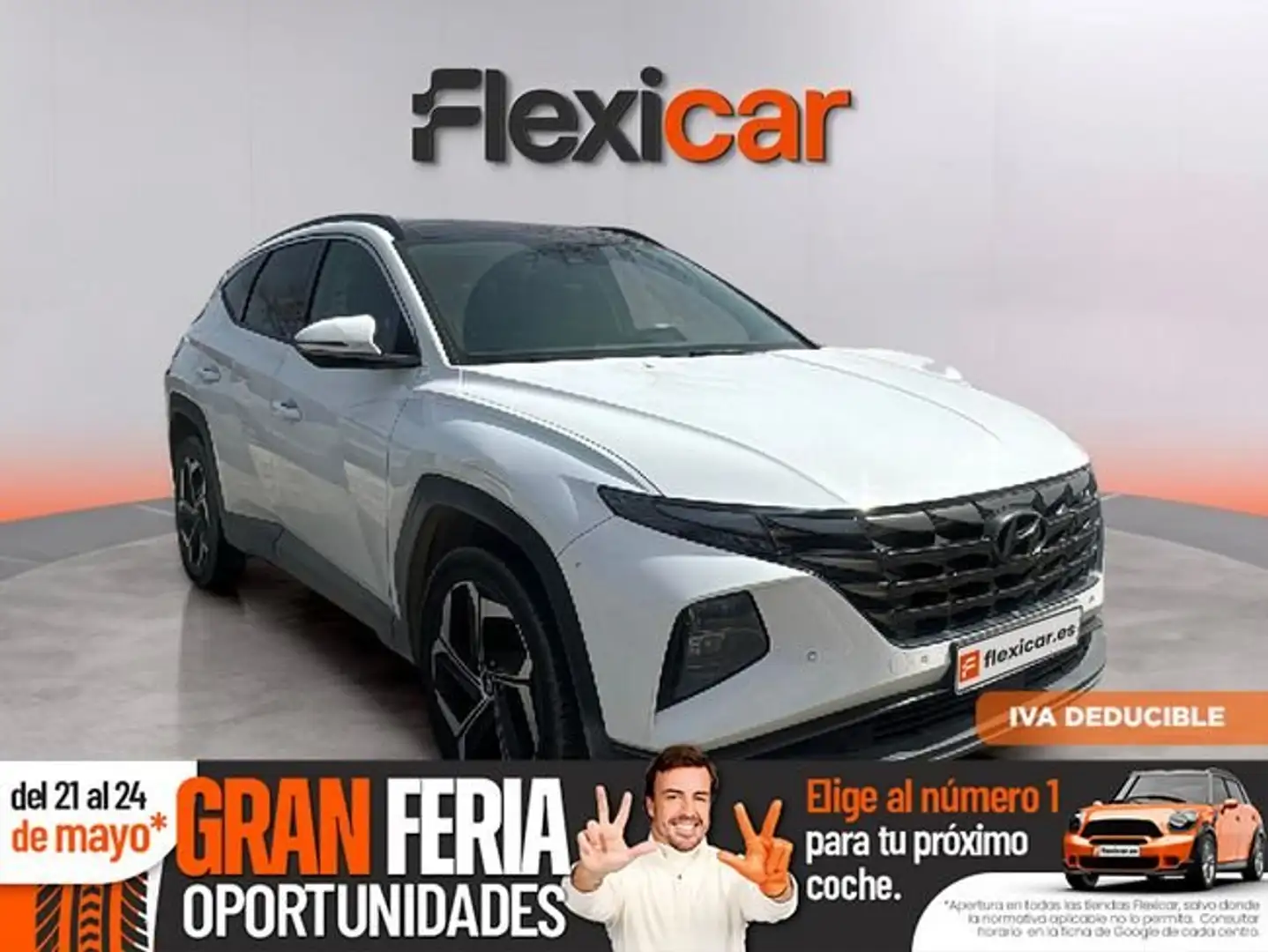 Hyundai TUCSON 1.6 TGDI HEV Nline Sky AT Blanco - 1