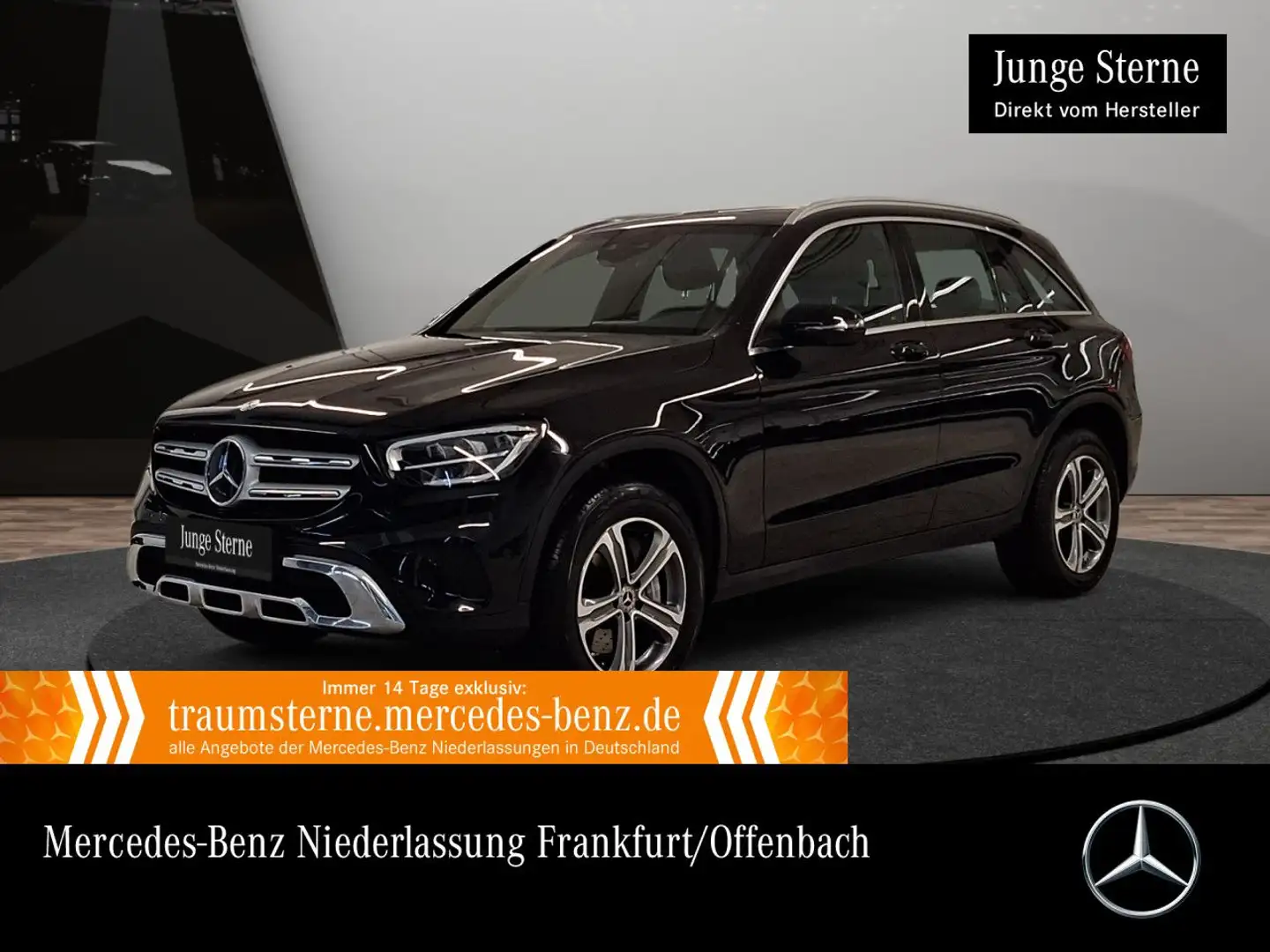 Mercedes-Benz GLC 300 de 4M PANO+360+AHK+LED+FAHRASS+KEYLESS+9G Schwarz - 1