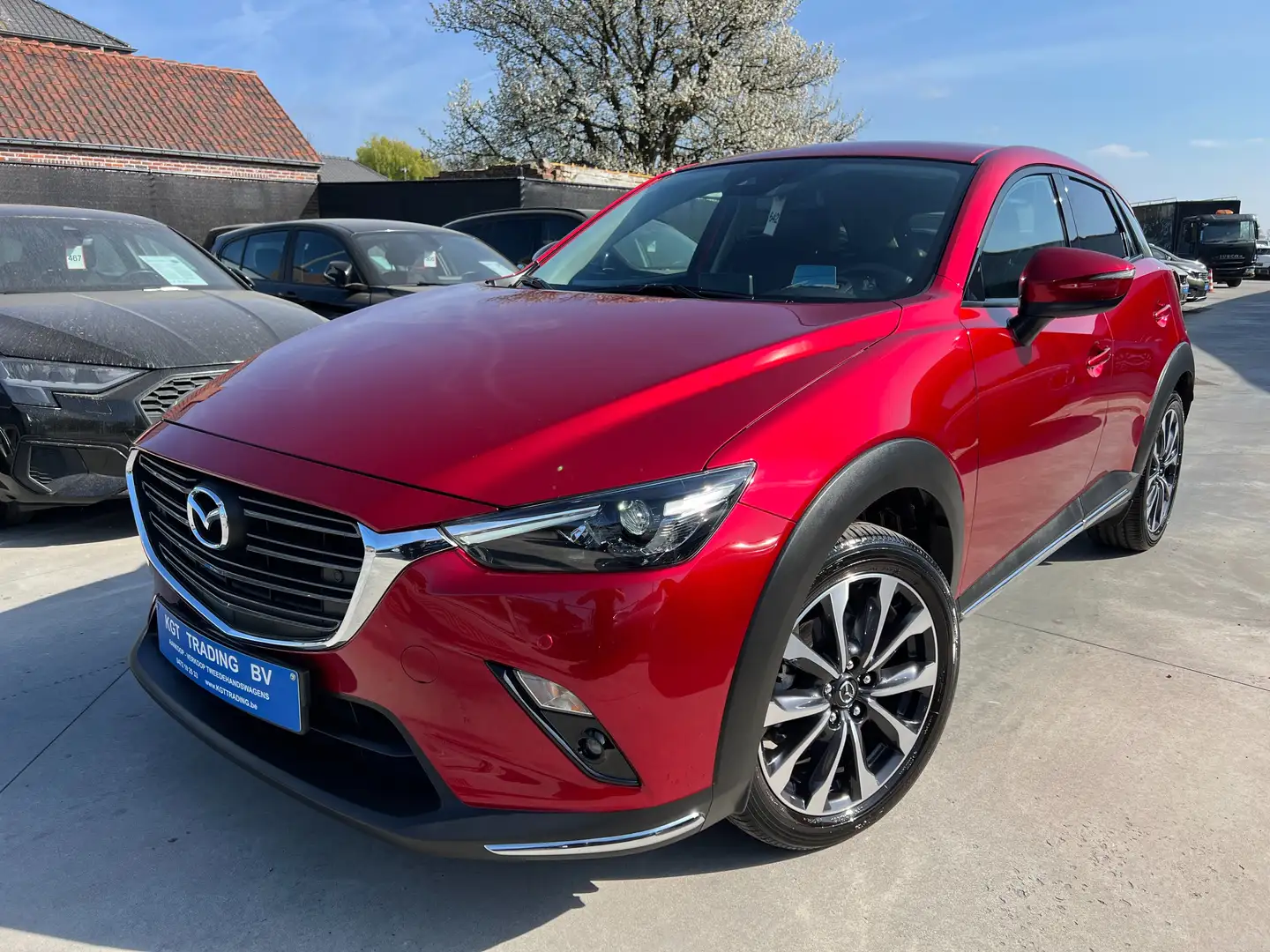 Mazda CX-3 2.0i NAVIGATIE LEDER XENON CAMERA DAB BLUETOOTH Rood - 1