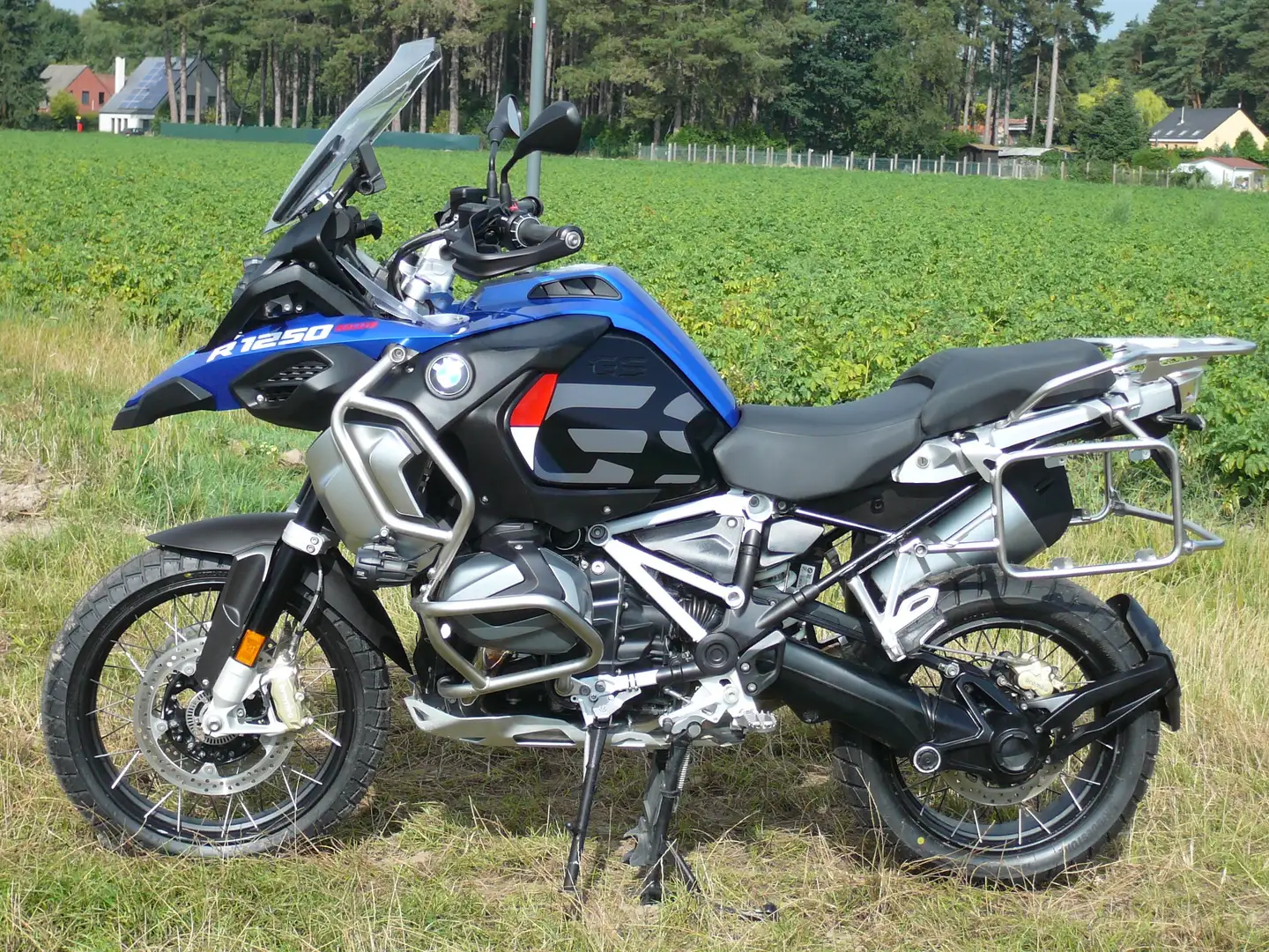 BMW R 1250 GS Adventure RALLYE **TVA/BTW** Bleu - 2