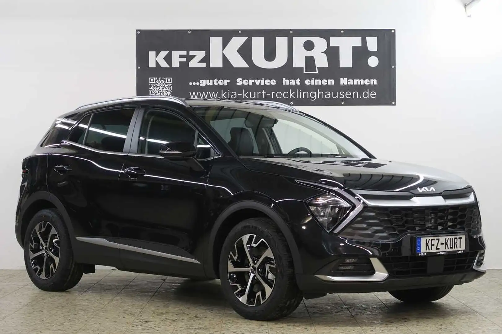 Kia Sportage 1.6 T-GDI 2WD ISG 48V DCT Ultimate! Schwarz - 1