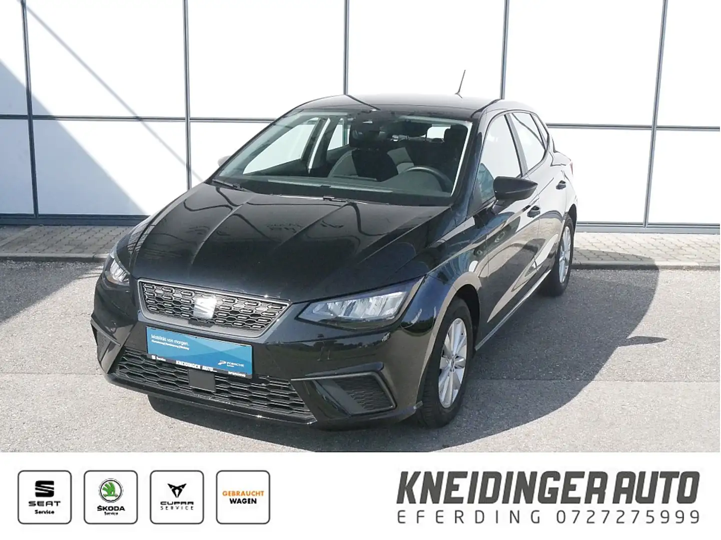 SEAT Ibiza 1,0 EcoTSI Xcellence, Sitzheizung, Full Link, P... Schwarz - 1