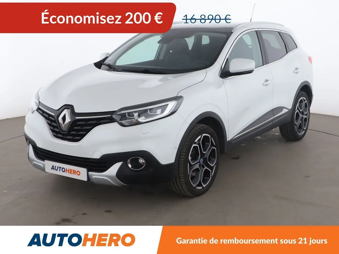 Renault Kadjar 1.2 TCe Energy Crossborder-S EDC Blanc - 1