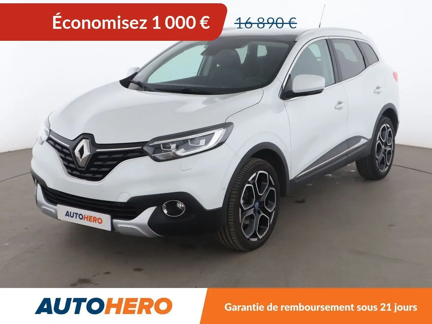 Renault Kadjar 1.2 TCe Energy Crossborder-S EDC White - 1