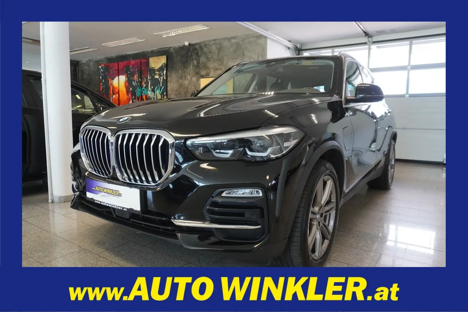 BMW X5 xDrive45e PHEV Aut. Leder/AHV/20" Schwarz - 1