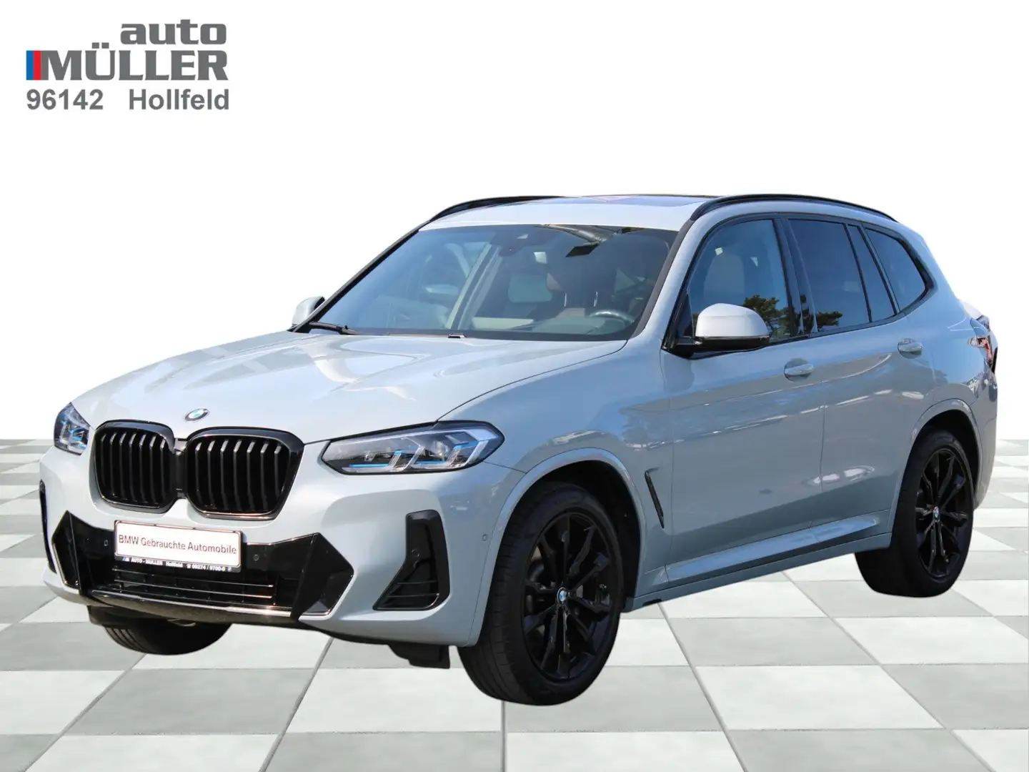 BMW X3 xDrive30d M Sportpaket Head-Up HK HiFi DAB Grau - 1
