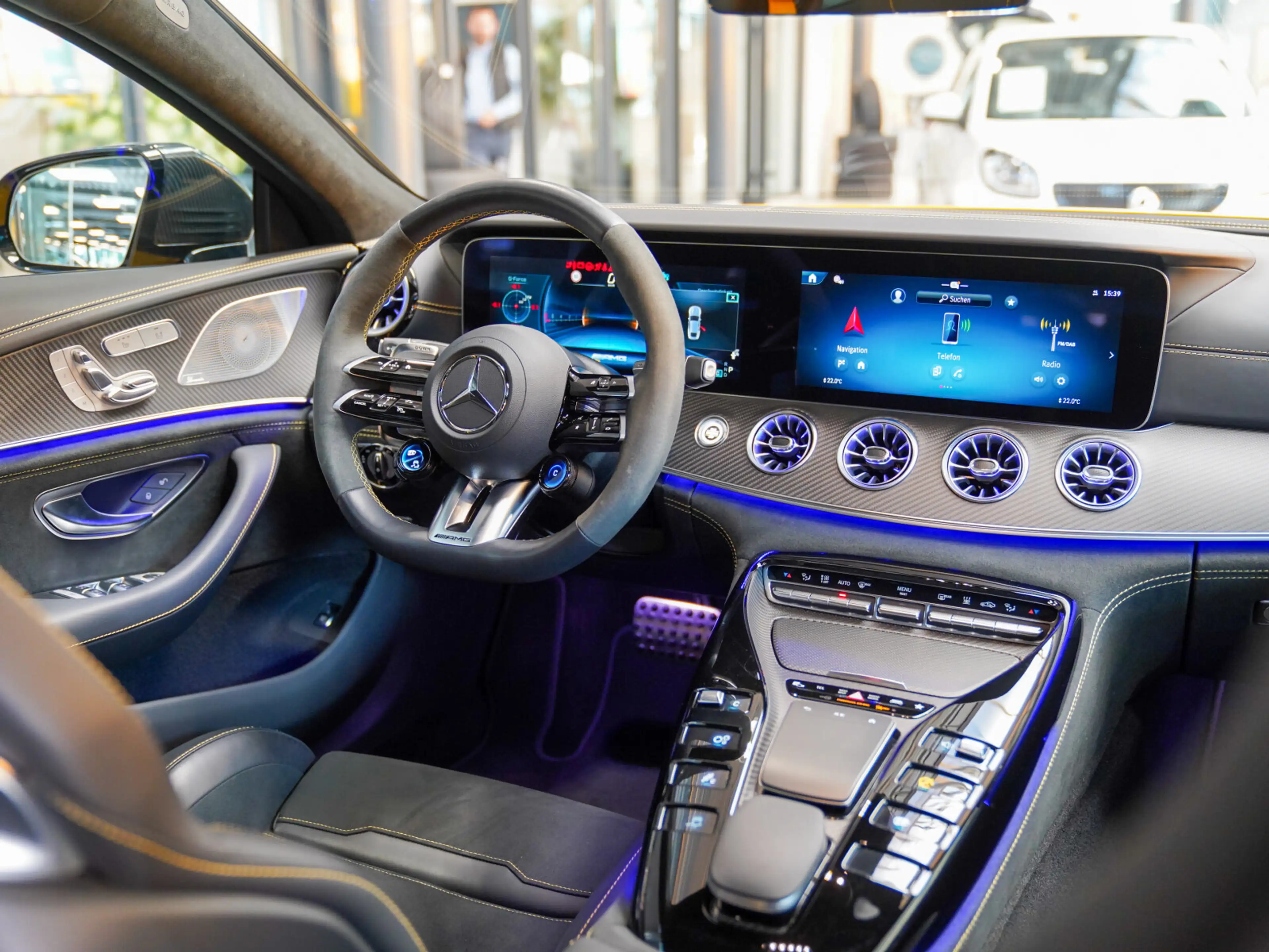 Mercedes-Benz AMG GT AMG GT 63 S 4M+ yellowstone Carbon Keramik AHK — photo 15