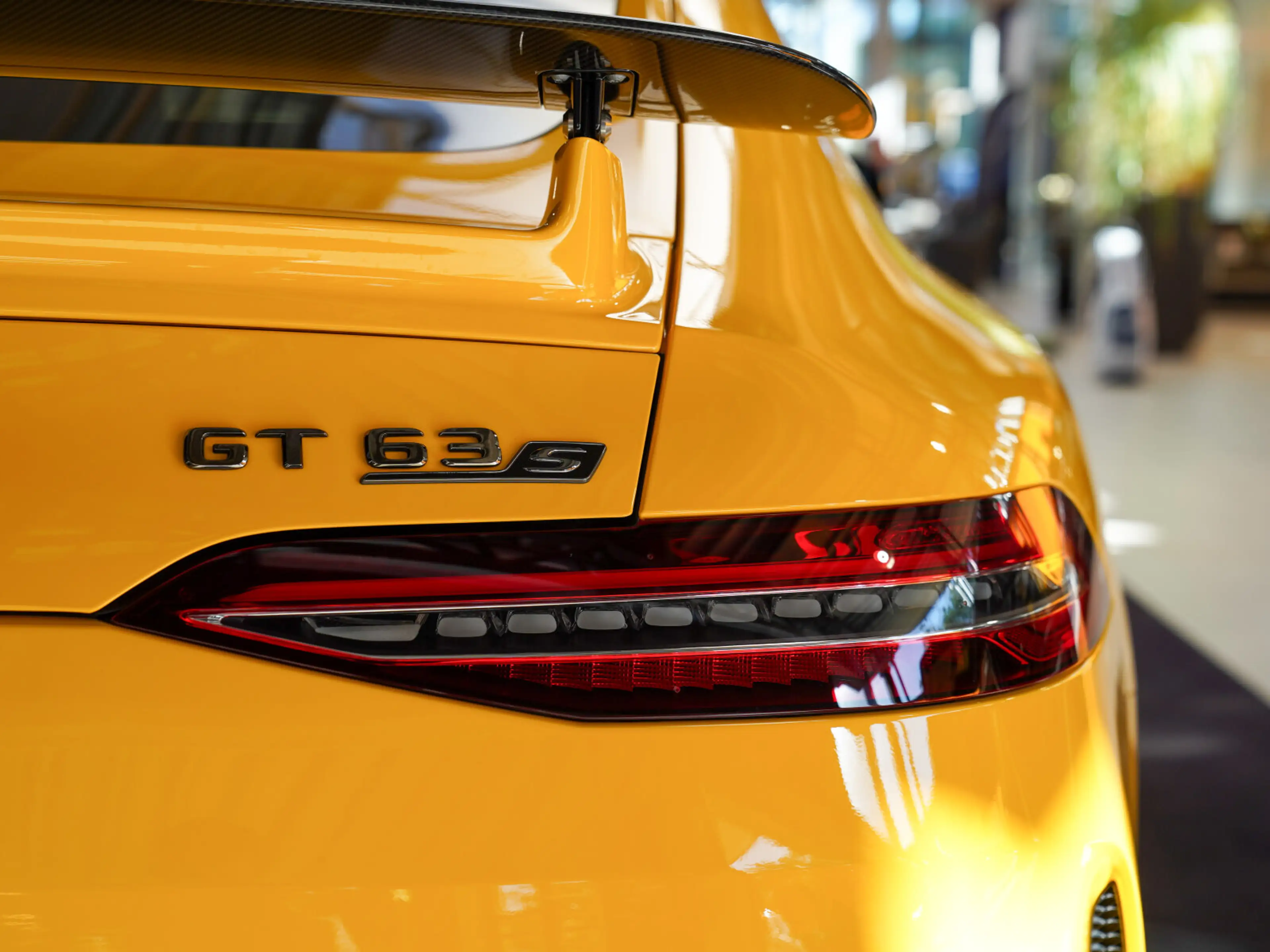 Mercedes-Benz AMG GT AMG GT 63 S 4M+ yellowstone Carbon Keramik AHK — photo 6