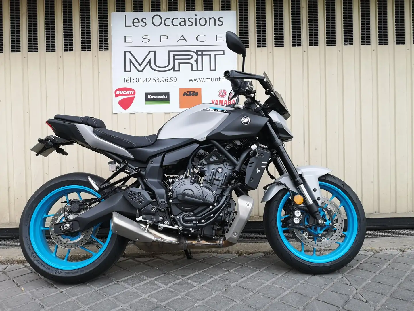 Yamaha MT-07 Gris - 1