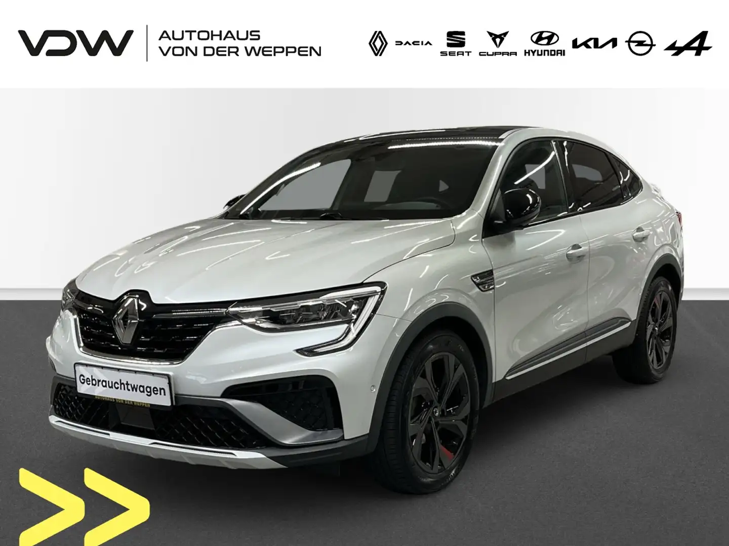 Renault Arkana R.S. Line Klima Navi Leder Rückfahrkamera Weiß - 1