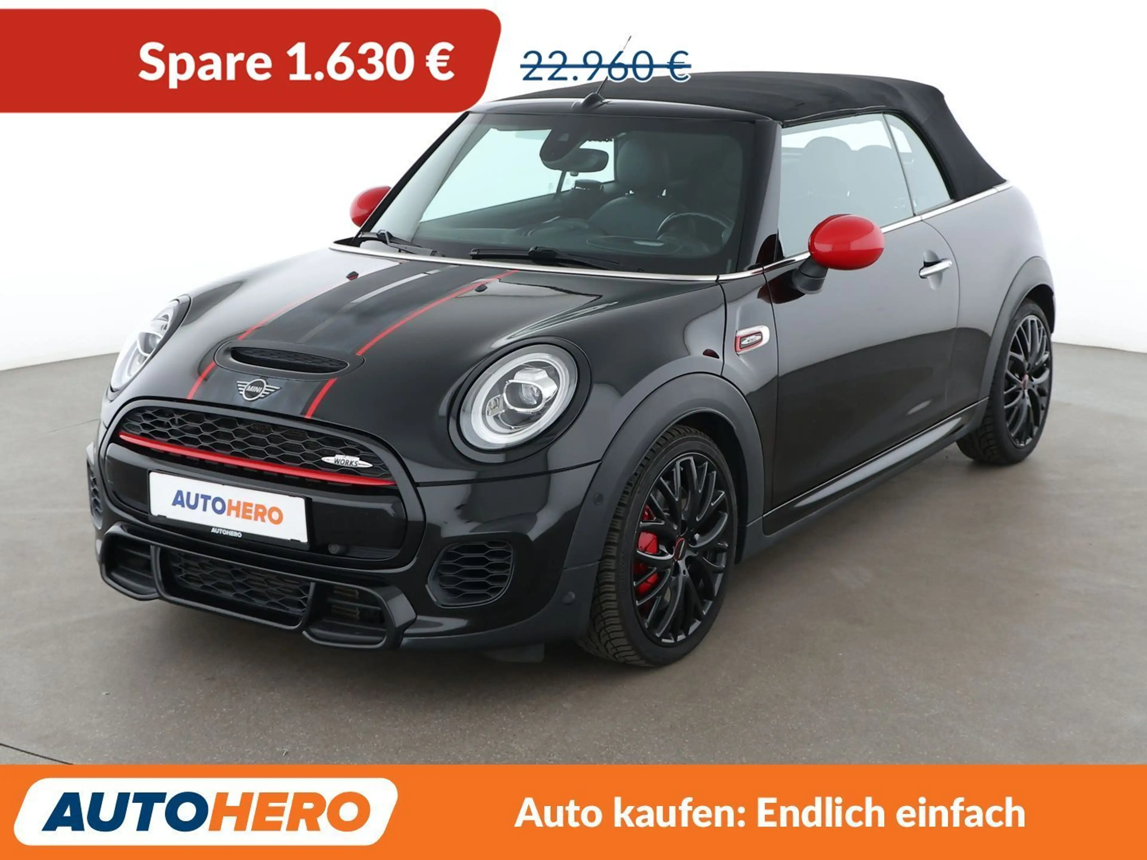 MINI John Cooper Works Cabrio John Cooper Works Aut.*LED*NAVI*TEMPO*PDC*KLIMA*