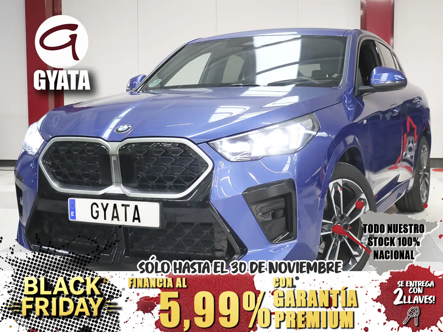 BMW X2 sDrive 18dA Azul - 1