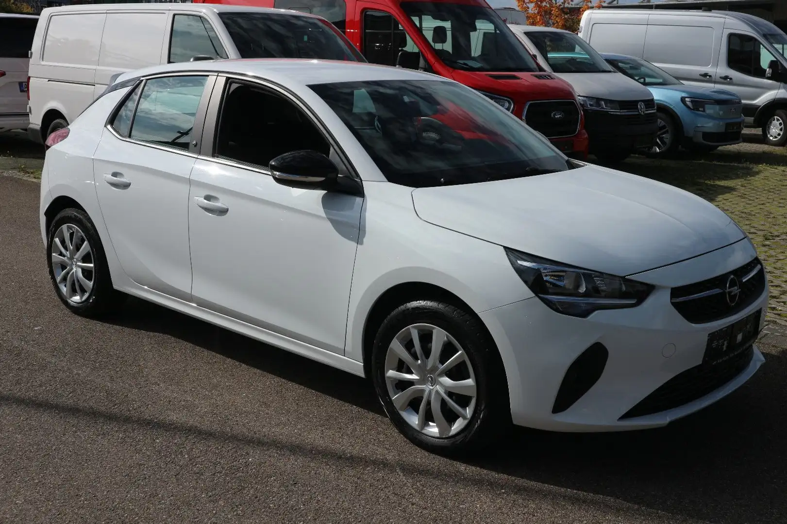 Opel Corsa -e Edition 11kW Lader Navi PDC Tempomat Weiß - 2