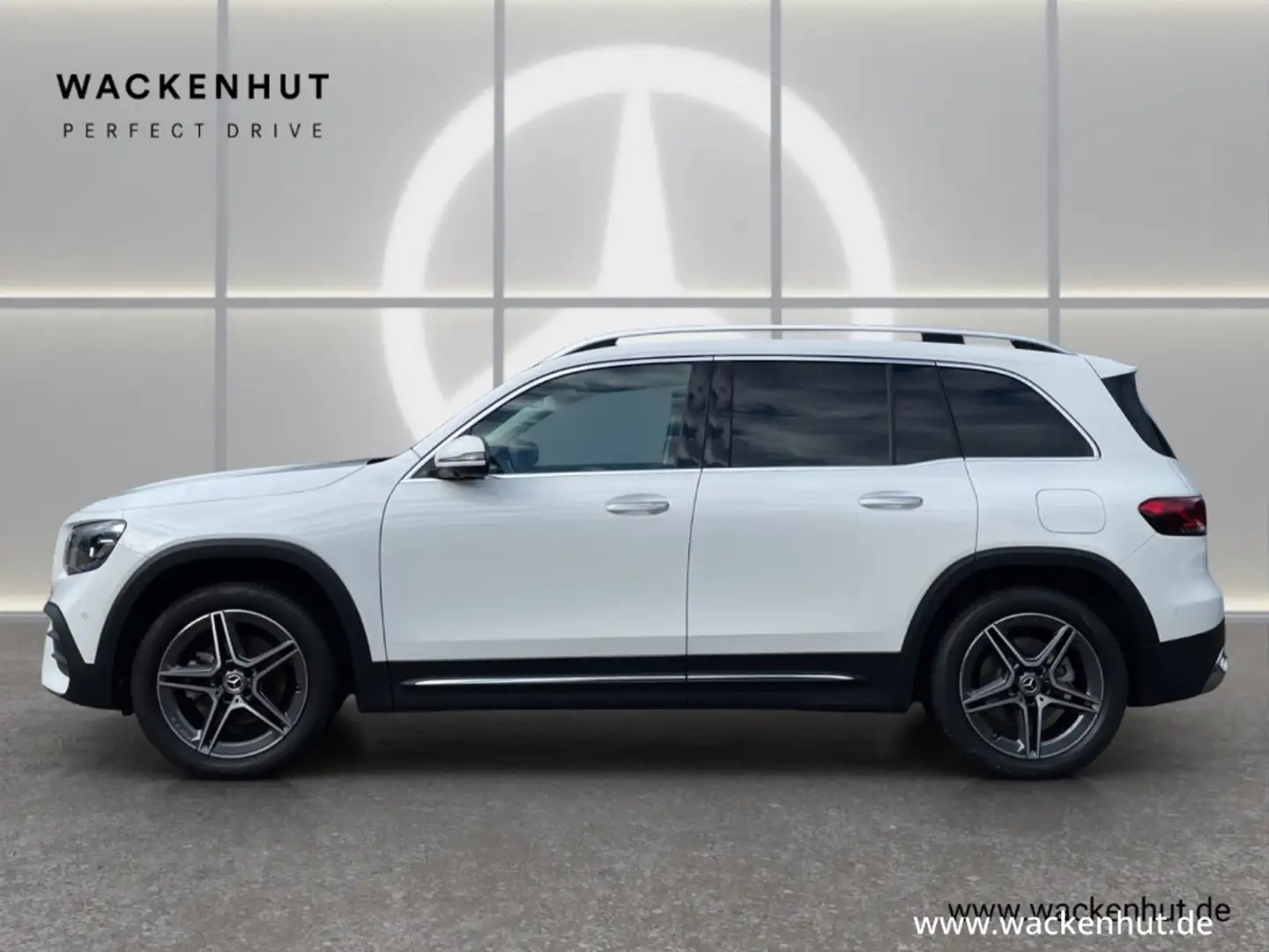 Mercedes-Benz GLB 200 AMG 19''AHK PANO DISTR 360° 7-SITZ MULTI Weiß - 2