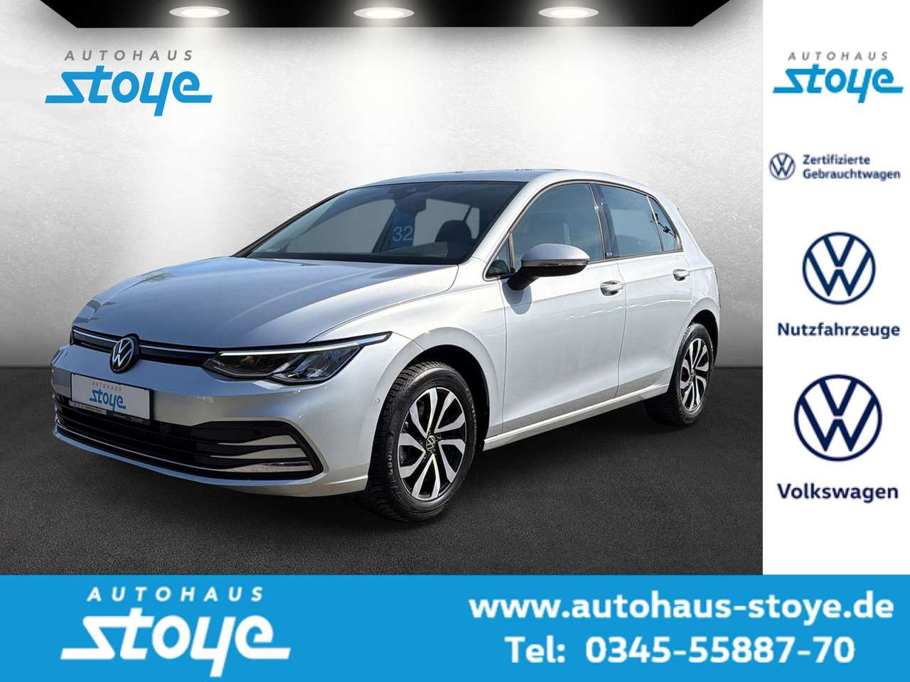 Volkswagen Golf 2023 — Active eTSi DSG Navi AZV Kamera LED Standh