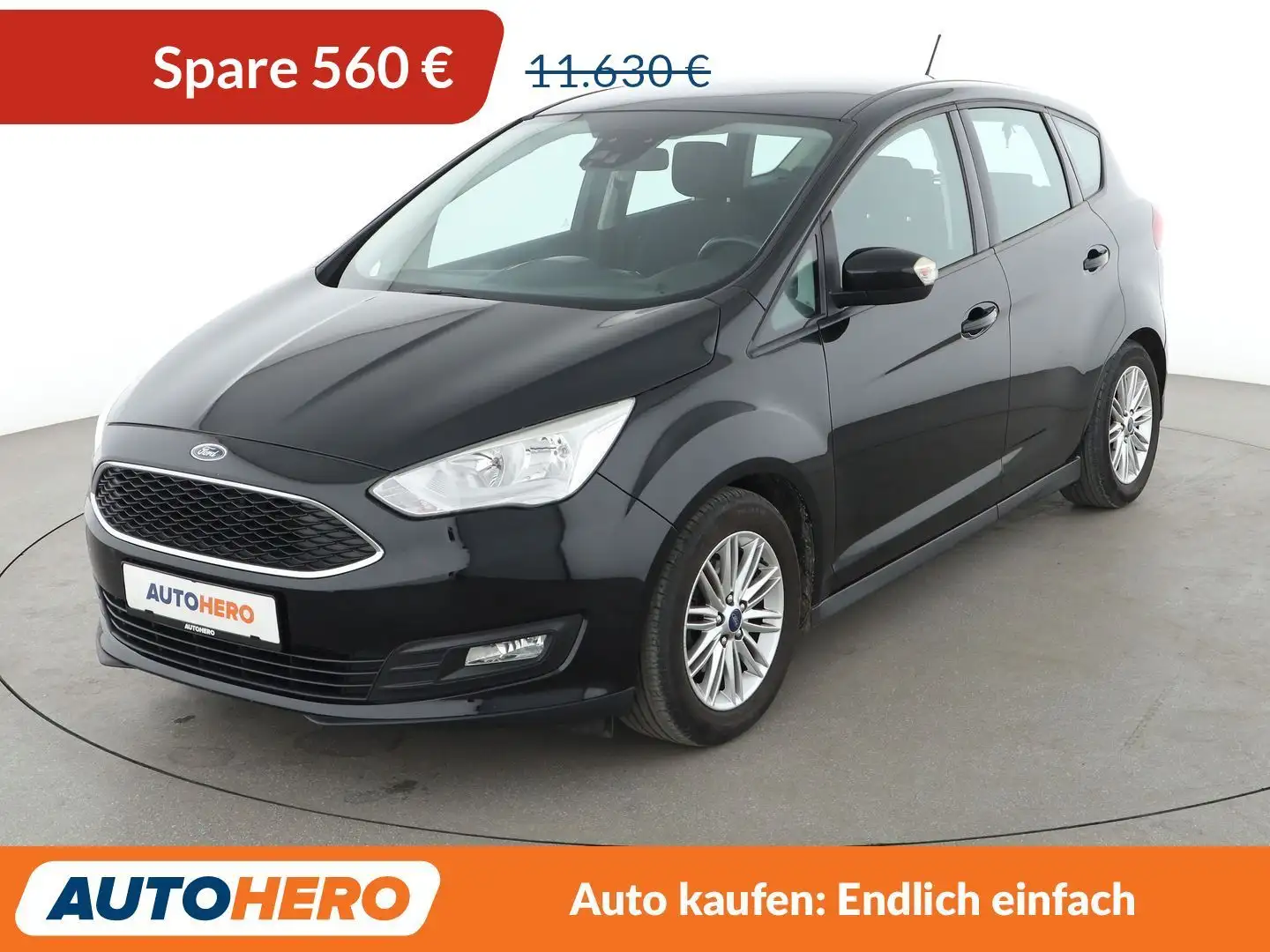 Ford C-Max 1.0 EcoBoost Trend Plus*KLIMA*TEMPO*GARANTIE* Schwarz - 1