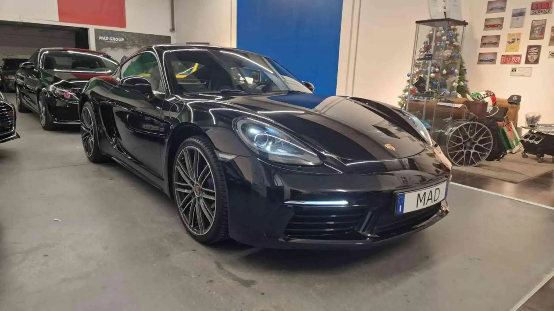 Porsche Cayman 718 Cayman 2.0 T CERCHI 20" TURBO! MANUALE! FULL!! Nero - 2