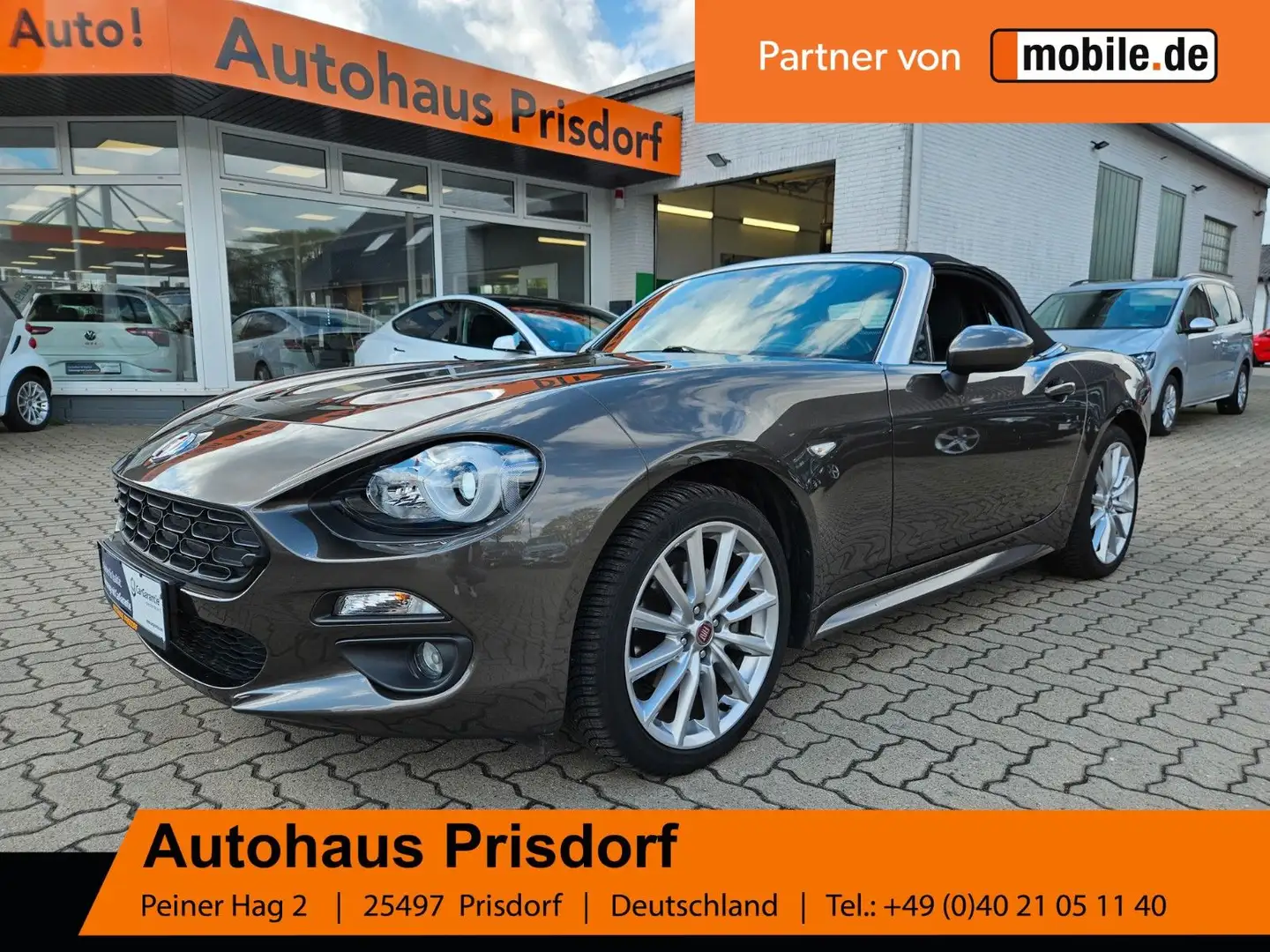 Fiat 124 Spider Lusso Szary - 1