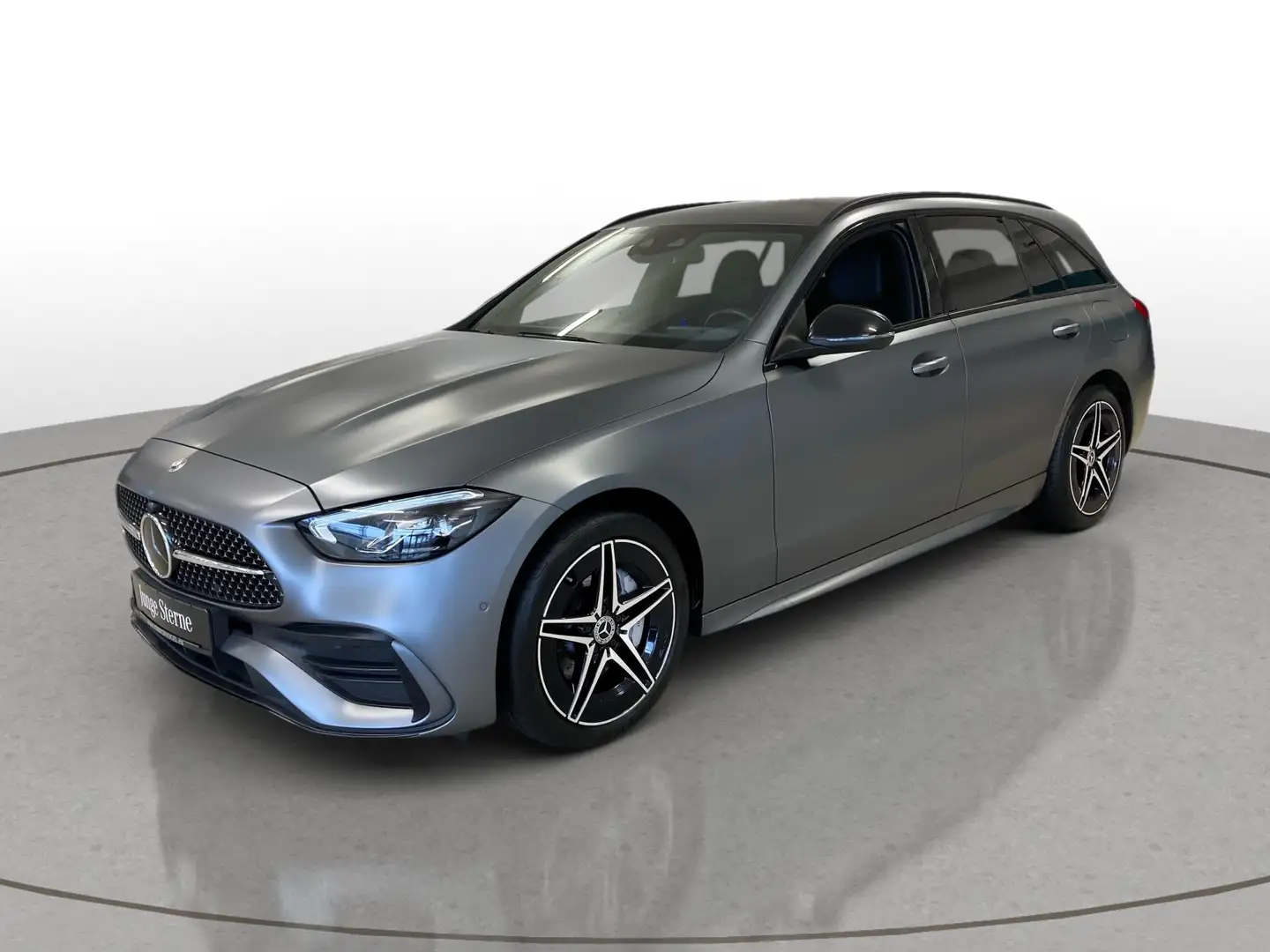 Mercedes-Benz C 300 e AMG-Line+Night+AHK+DISTRON+MBUX+Navi-Pr. Gris - 2