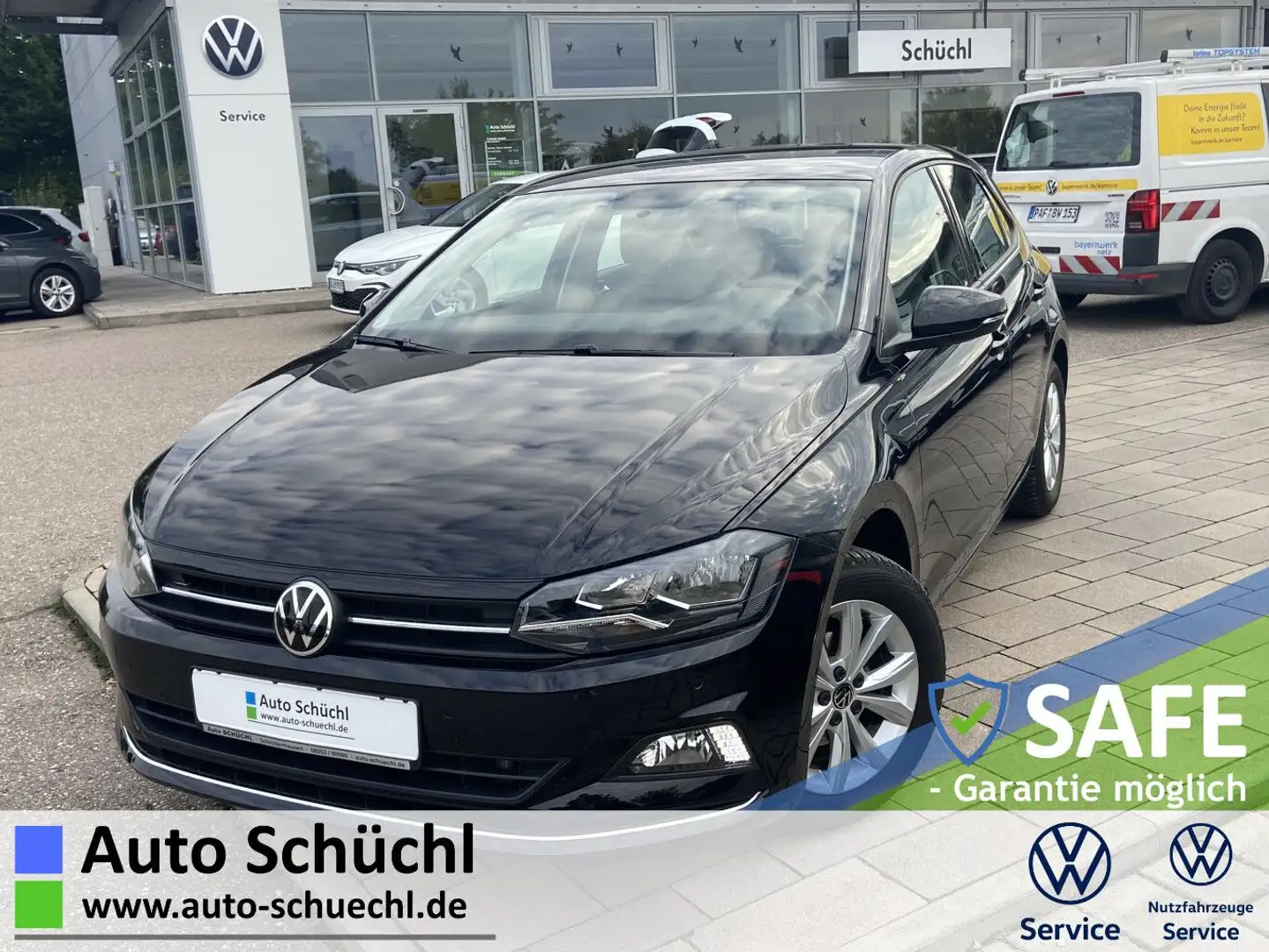 Volkswagen Polo 1.0 TSI HIGHLINE SHZ+PDC+DAB+BLUETOOTH Noir - 1