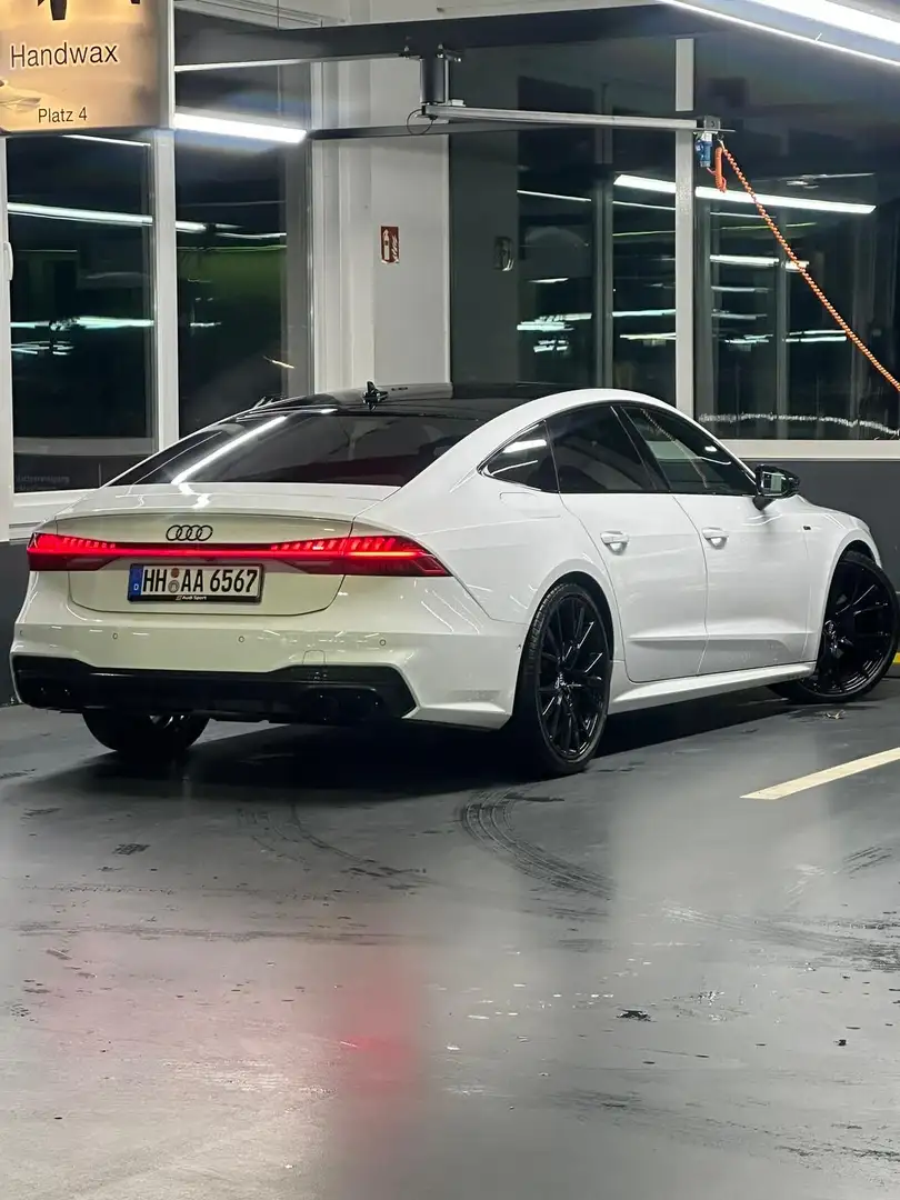 Audi A7 50 basis TDI quattro Weiß - 2