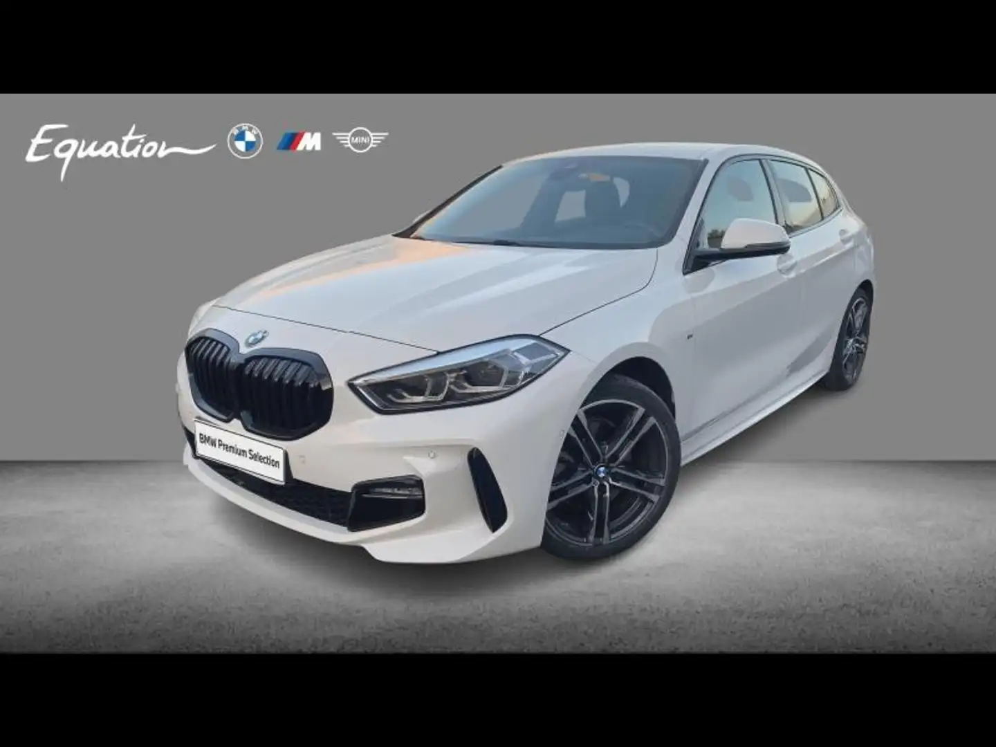 BMW 116 116i 109ch M Sport Blanc - 1