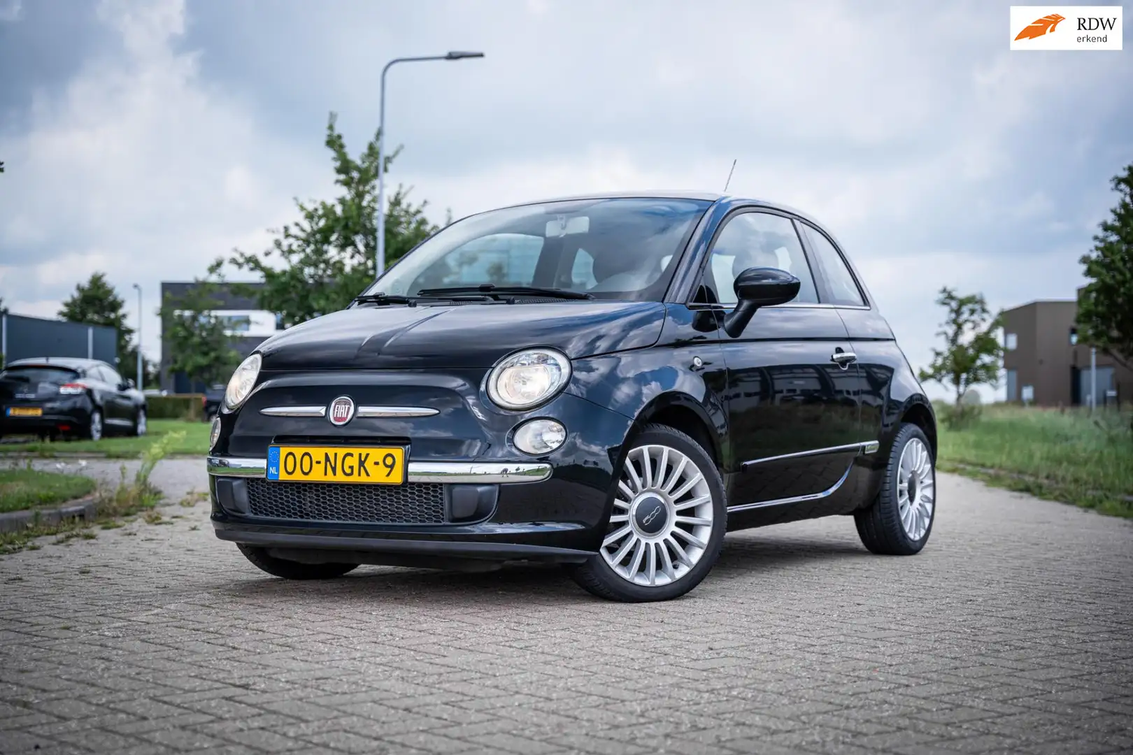 Fiat 500 1.2 Lounge Negro - 1