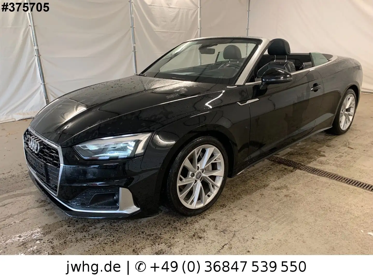 Audi A5 Cabriolet 40 TDI quattro S-Line |360°|AHK|HUD Schwarz - 1
