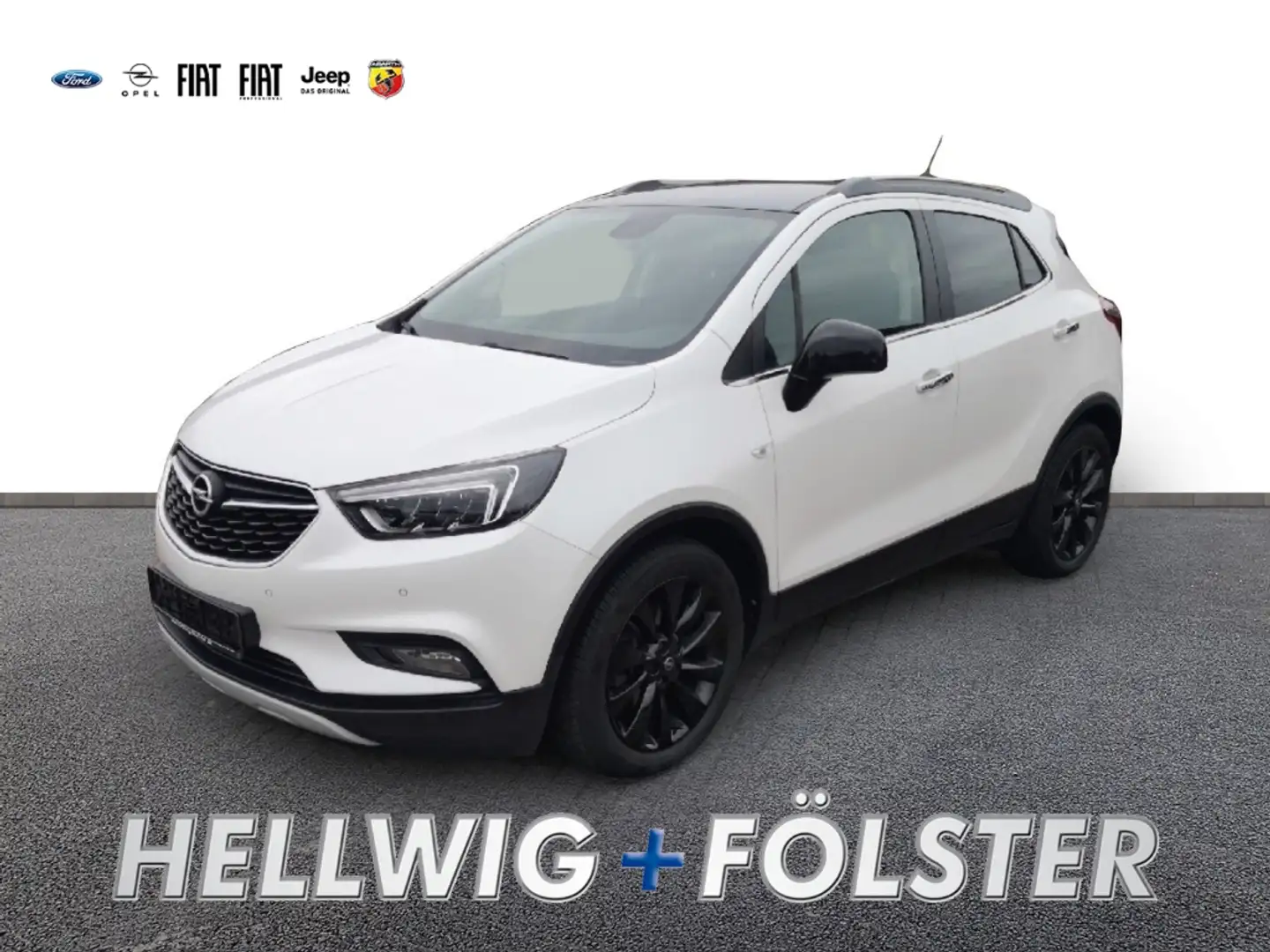 Opel Mokka 4x4 Innovation AHK-abnehmbar Navi Leder LED Apple Blanc - 1