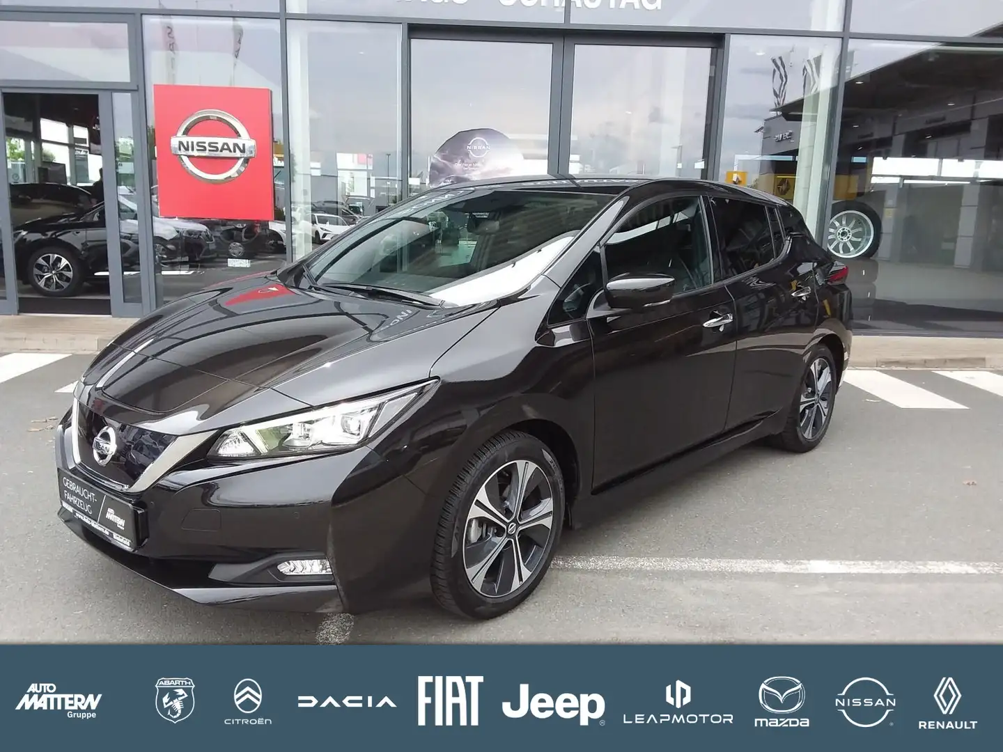 Nissan Leaf Kamera|NAV|CarPlay|SHZ|Klimaaut.|LED|1.Hd Schwarz - 1