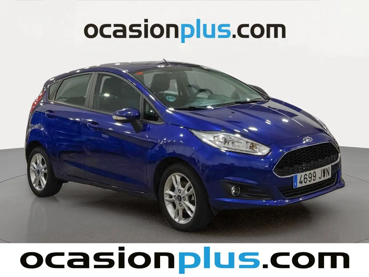 Ford Fiesta 1.0 EcoBoost Trend Azul - 2