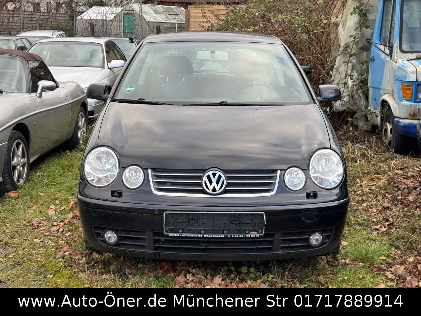Volkswagen Polo 1.4 Basis Schwarz - 1